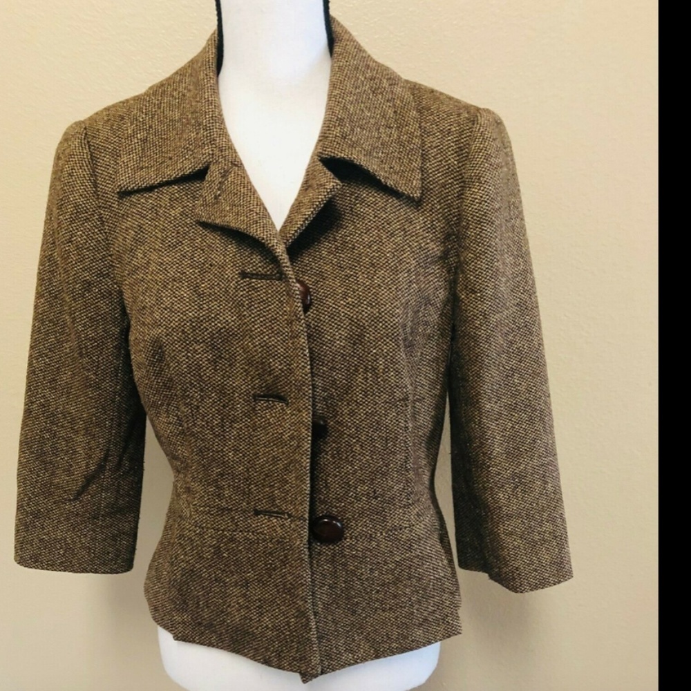 Trina Turk Women’s Jacket wool  Blazer Coat Size 8